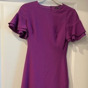 Purple Black Halo dress, size 0